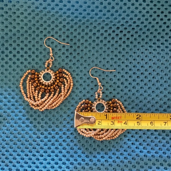 💼Hand Crafted Loopy Earrings💼 - Picture 4 of 5